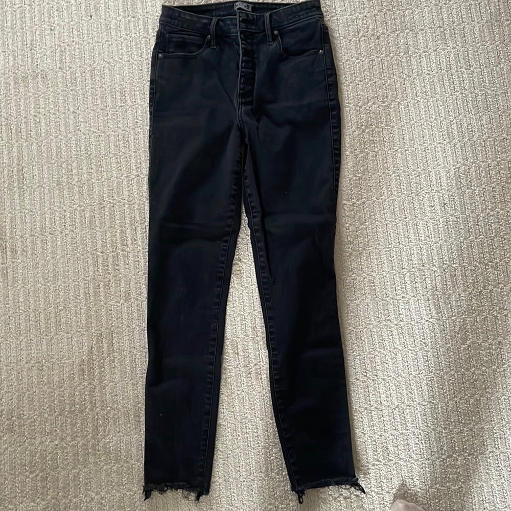 Abercrombie & Fitch high rise skinny jeans